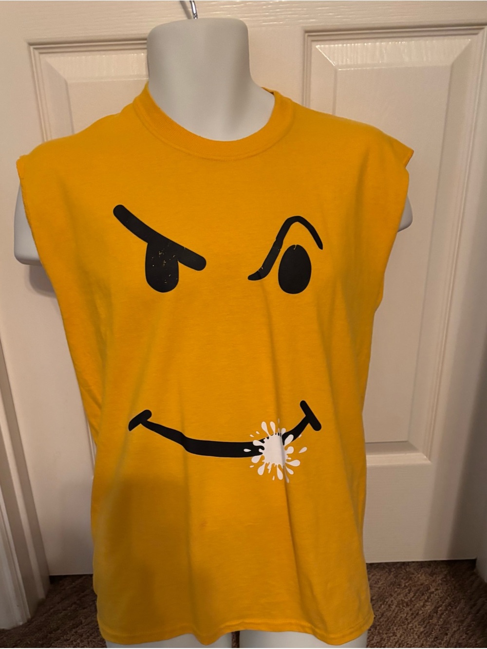 Jerzees Yellow Crewneck T-Shirt